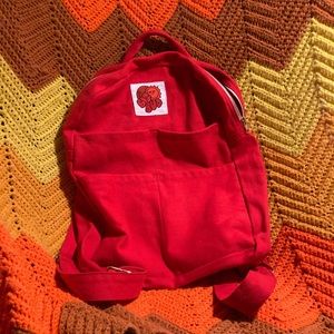 Big Bud Press Red Full-Sized Backpack (rare!)